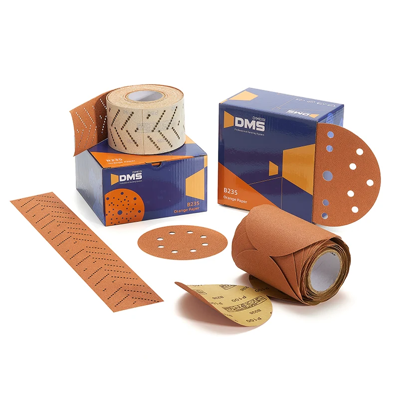 Giấy nhám màu cam