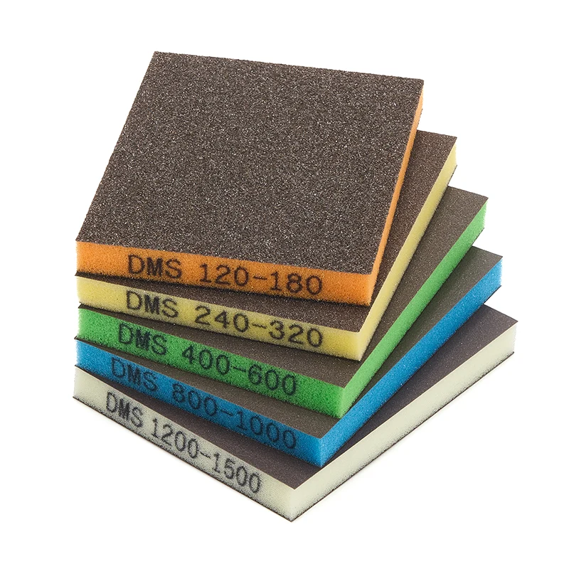 Miếng bọt biển chà nhám hai mặt đầy màu sắc